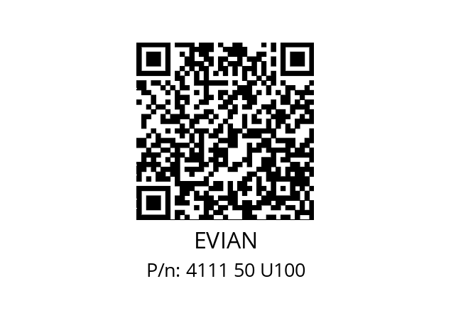   EVIAN 4111 50 U100