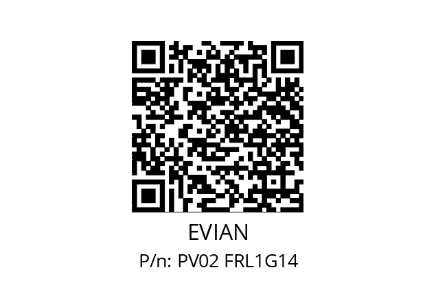   EVIAN PV02 FRL1G14