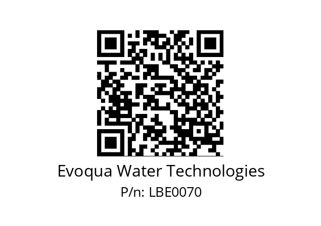   Evoqua Water Technologies LBE0070