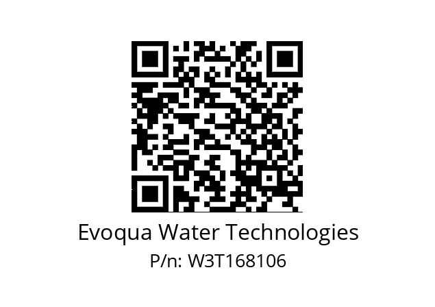   Evoqua Water Technologies W3T168106