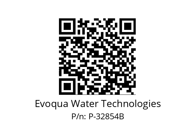   Evoqua Water Technologies P-32854B