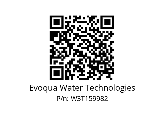   Evoqua Water Technologies W3T159982