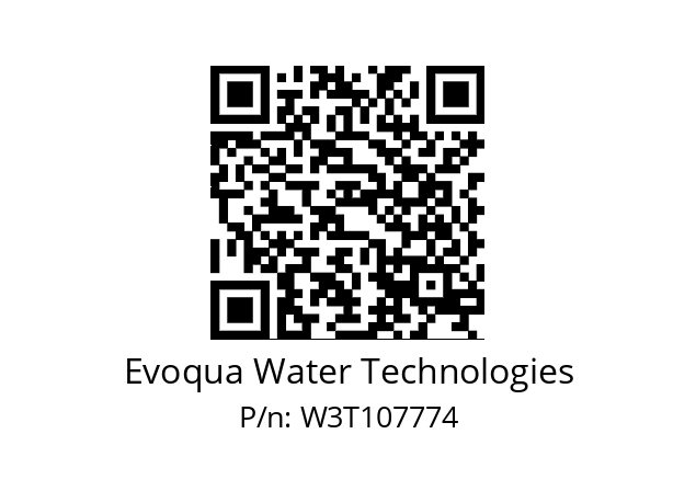   Evoqua Water Technologies W3T107774