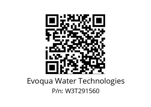   Evoqua Water Technologies W3T291560