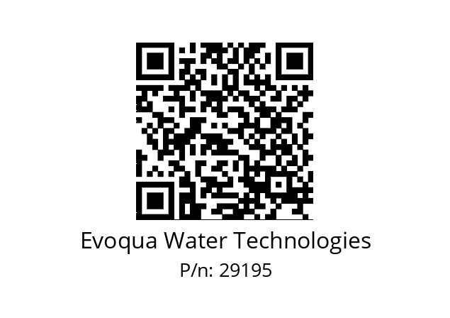   Evoqua Water Technologies 29195