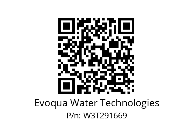   Evoqua Water Technologies W3T291669