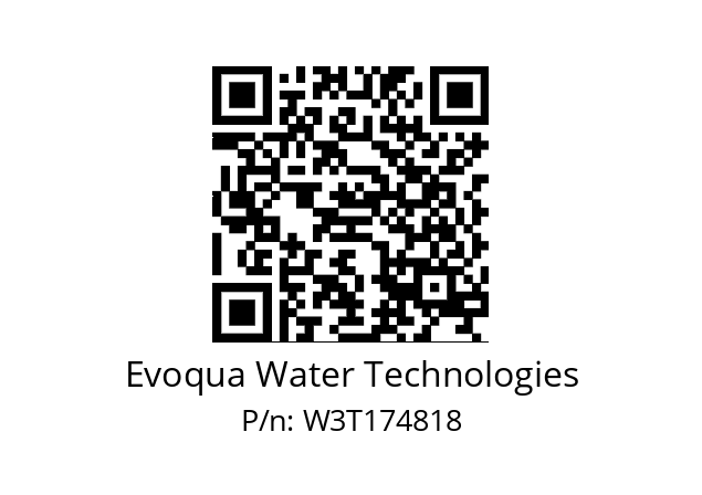   Evoqua Water Technologies W3T174818