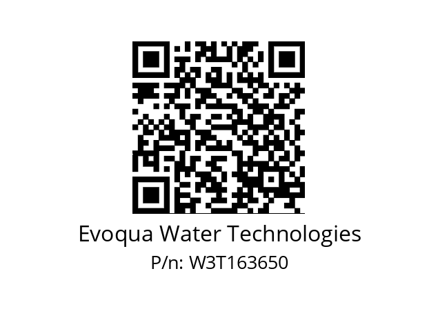   Evoqua Water Technologies W3T163650