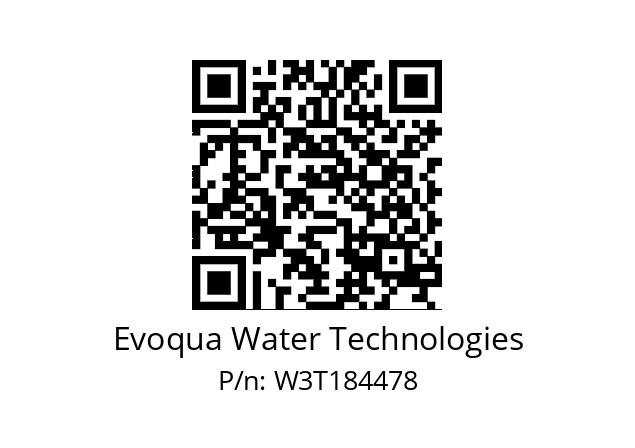   Evoqua Water Technologies W3T184478