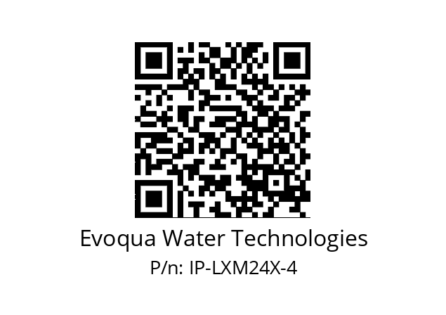   Evoqua Water Technologies IP-LXM24X-4