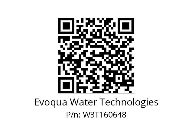   Evoqua Water Technologies W3T160648