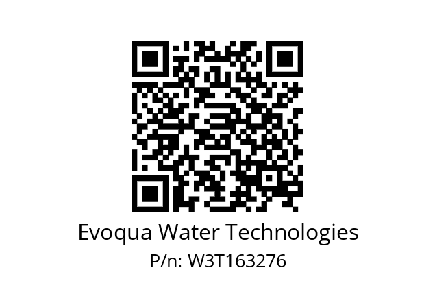   Evoqua Water Technologies W3T163276