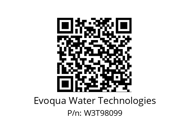   Evoqua Water Technologies W3T98099