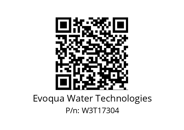   Evoqua Water Technologies W3T17304