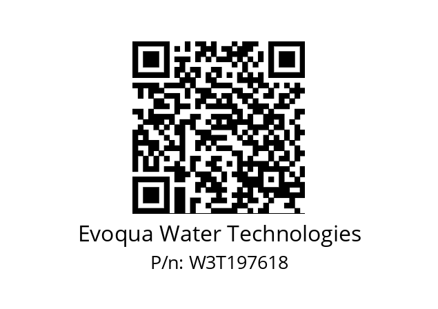   Evoqua Water Technologies W3T197618