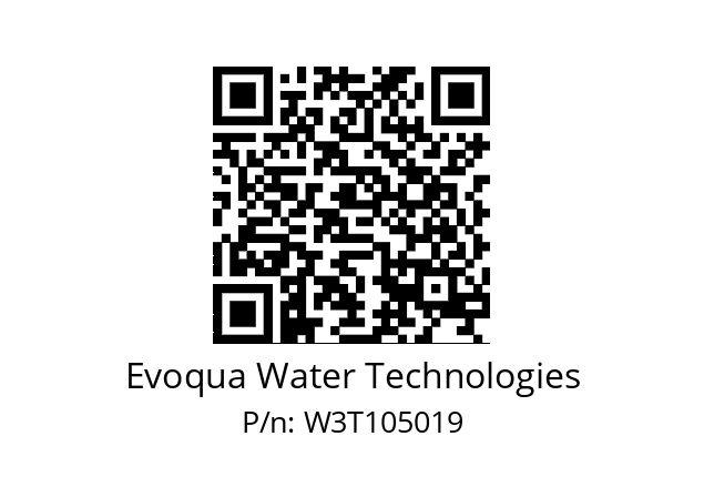   Evoqua Water Technologies W3T105019