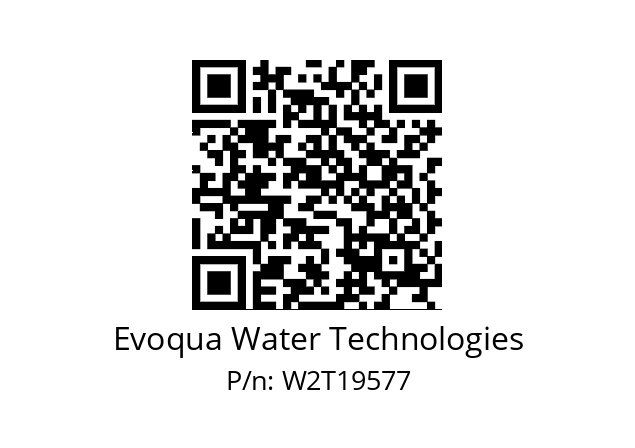   Evoqua Water Technologies W2T19577