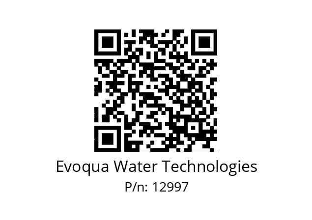   Evoqua Water Technologies 12997