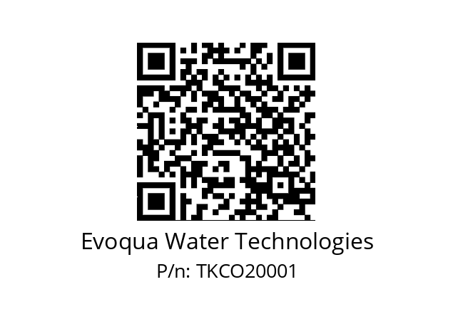   Evoqua Water Technologies TKCO20001