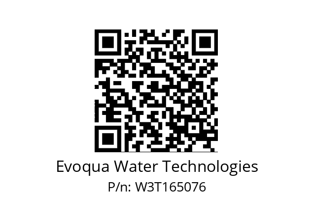   Evoqua Water Technologies W3T165076