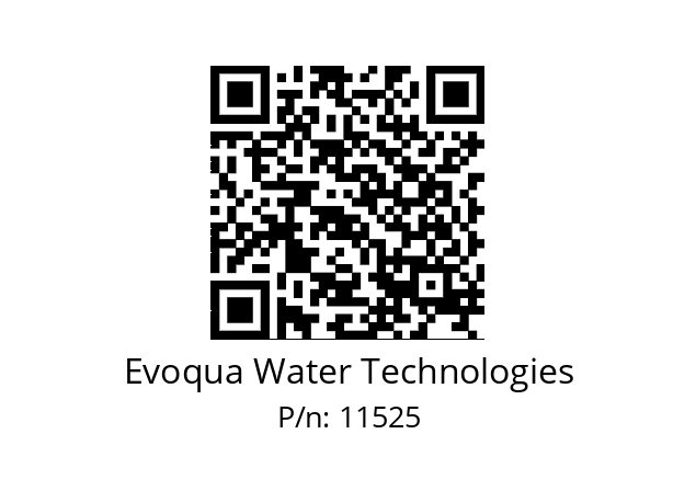   Evoqua Water Technologies 11525