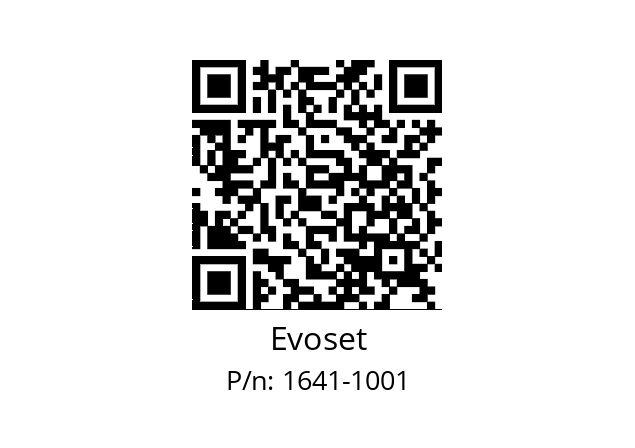  400500 Evoset 1641-1001