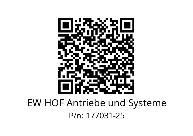   EW HOF Antriebe und Systeme 177031-25