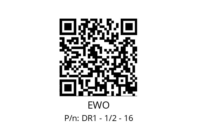   EWO DR1 - 1/2 - 16