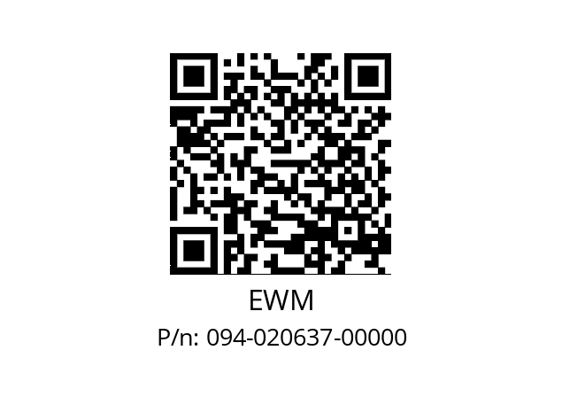   EWM 094-020637-00000