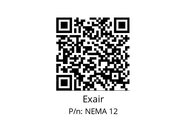   Exair NEMA 12