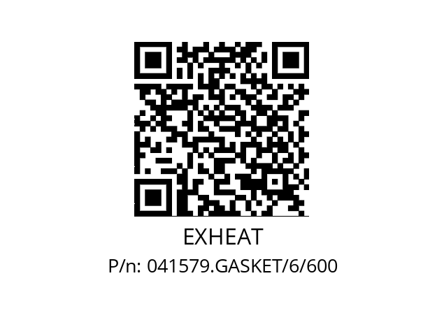   EXHEAT 041579.GASKET/6/600