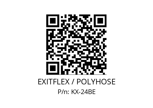   EXITFLEX / POLYHOSE KX-24BE