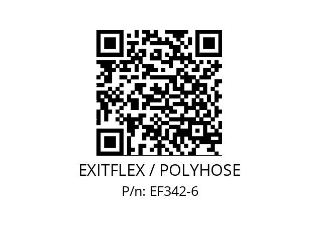   EXITFLEX / POLYHOSE EF342-6