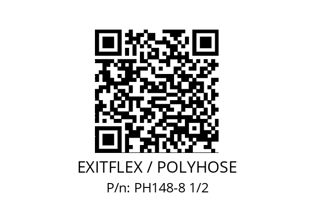   EXITFLEX / POLYHOSE PH148-8 1/2