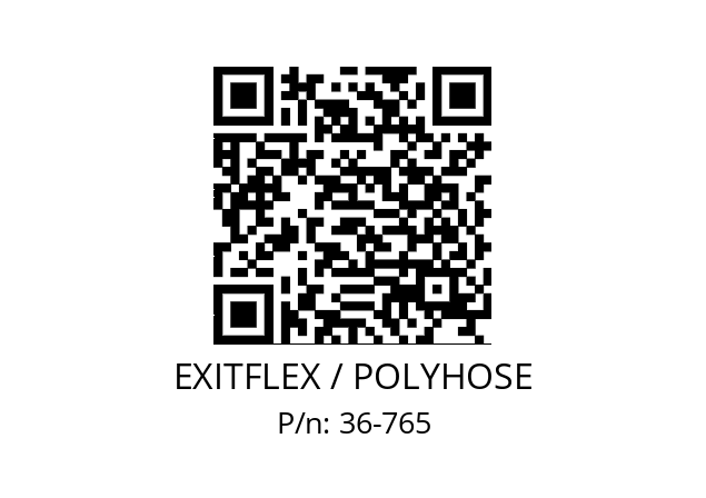   EXITFLEX / POLYHOSE 36-765