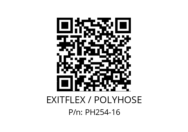   EXITFLEX / POLYHOSE PH254-16