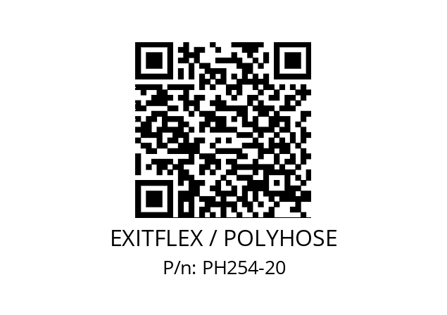   EXITFLEX / POLYHOSE PH254-20