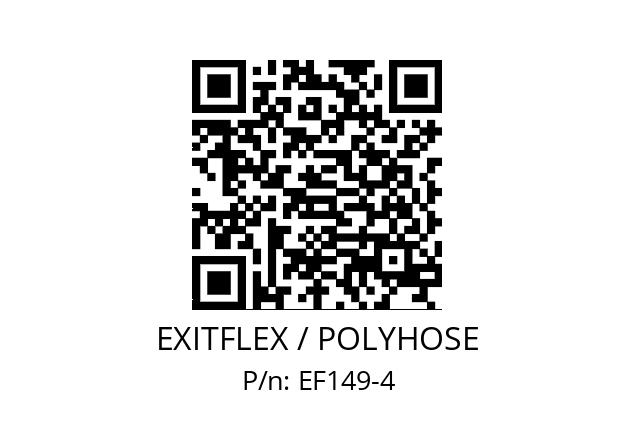   EXITFLEX / POLYHOSE EF149-4