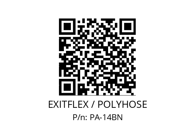   EXITFLEX / POLYHOSE PA-14BN