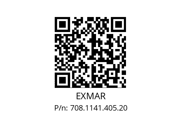   EXMAR 708.1141.405.20