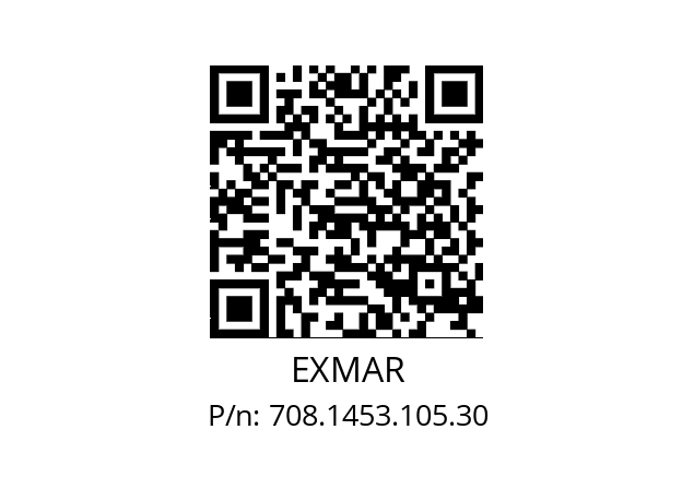   EXMAR 708.1453.105.30