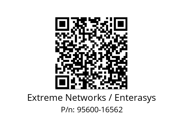   Extreme Networks / Enterasys 95600-16562