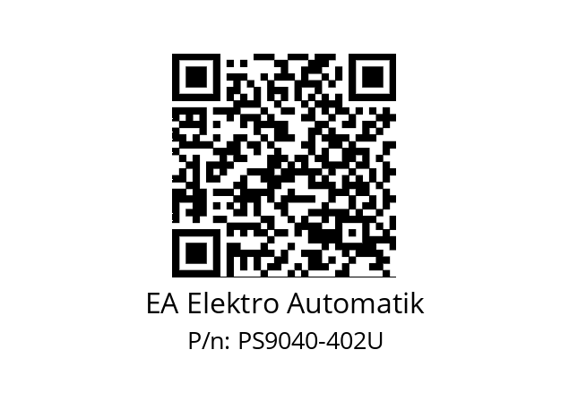   EA Elektro Automatik PS9040-402U