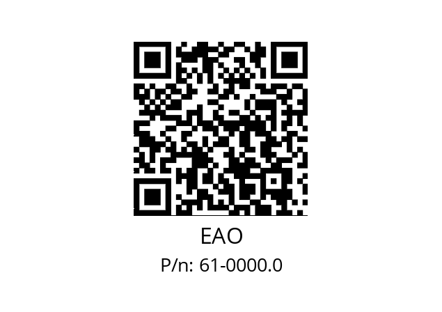   EAO 61-0000.0