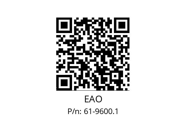   EAO 61-9600.1