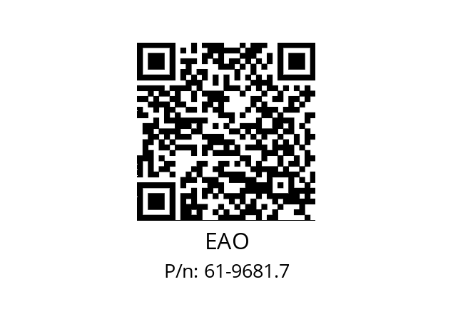   EAO 61-9681.7