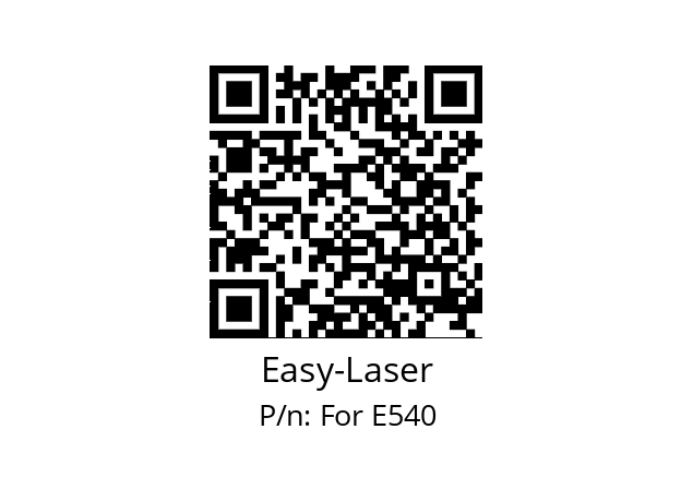   Easy-Laser For E540