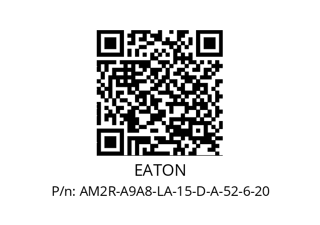   EATON AM2R-A9A8-LA-15-D-A-52-6-20