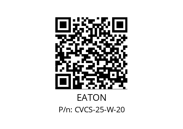   EATON CVCS-25-W-20