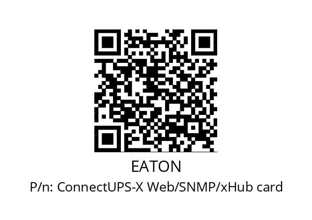   EATON ConnectUPS-X Web/SNMP/xHub card